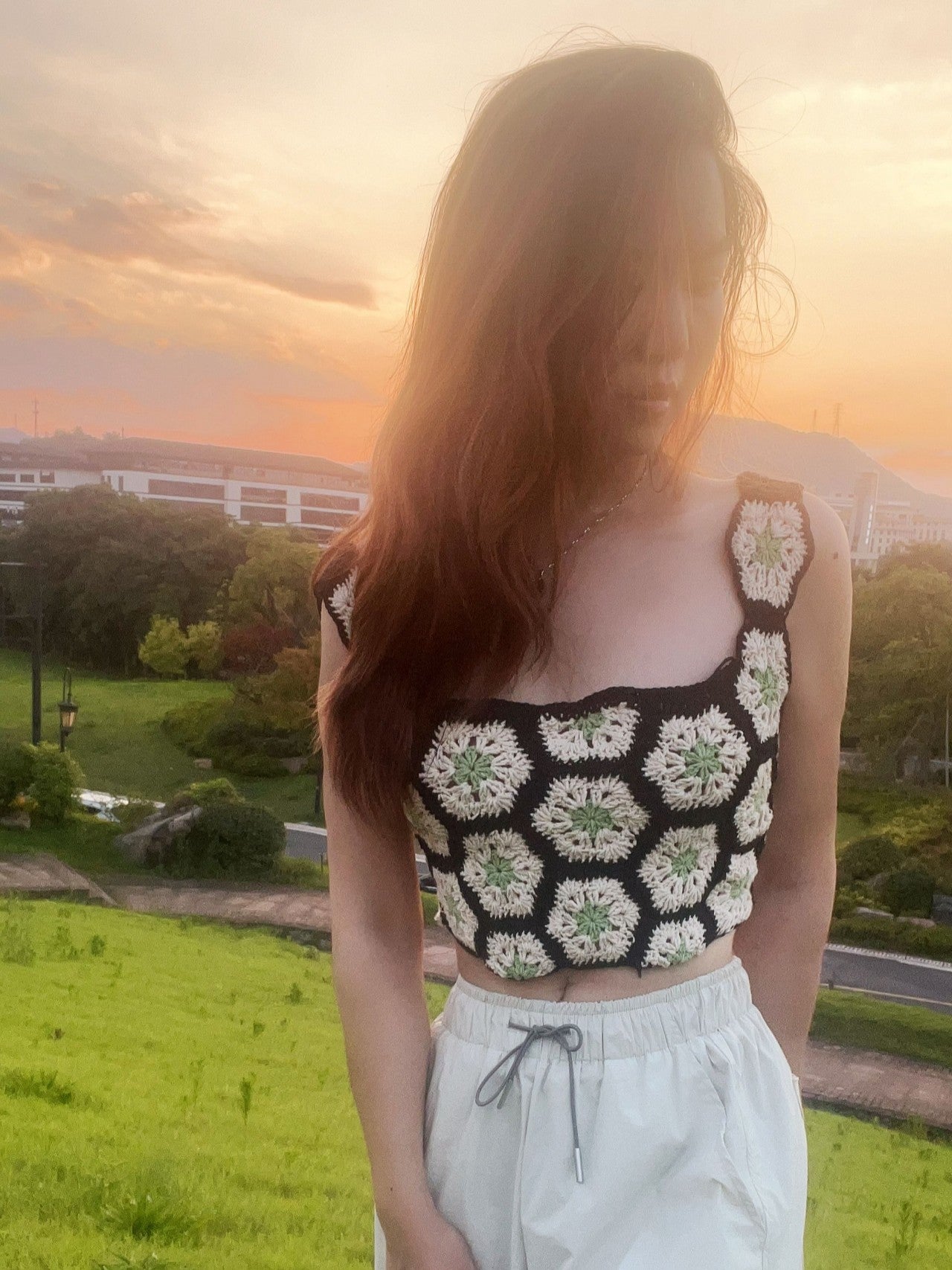Granny Square Crochet Vest – PDF Pattern + Step-by-Step Video Tutorial