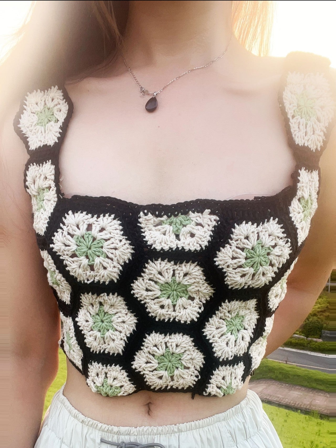 Granny Square Crochet Vest – PDF Pattern + Step-by-Step Video Tutorial