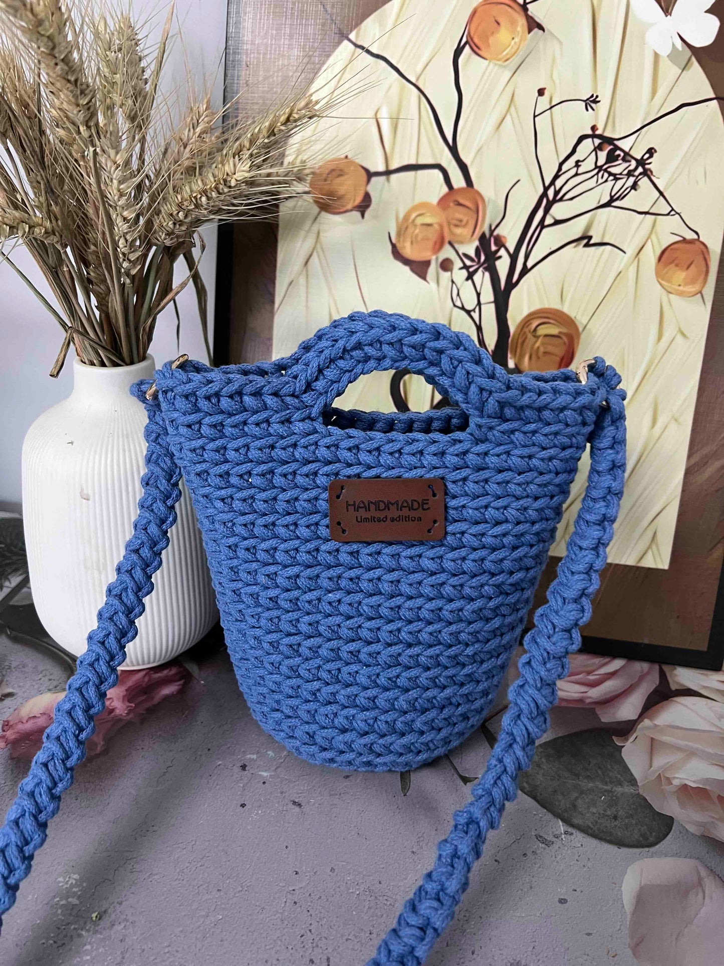 Cute Mini Crochet Phone Bag Pattern PDF | Easy Crossbody Bag for Beginners