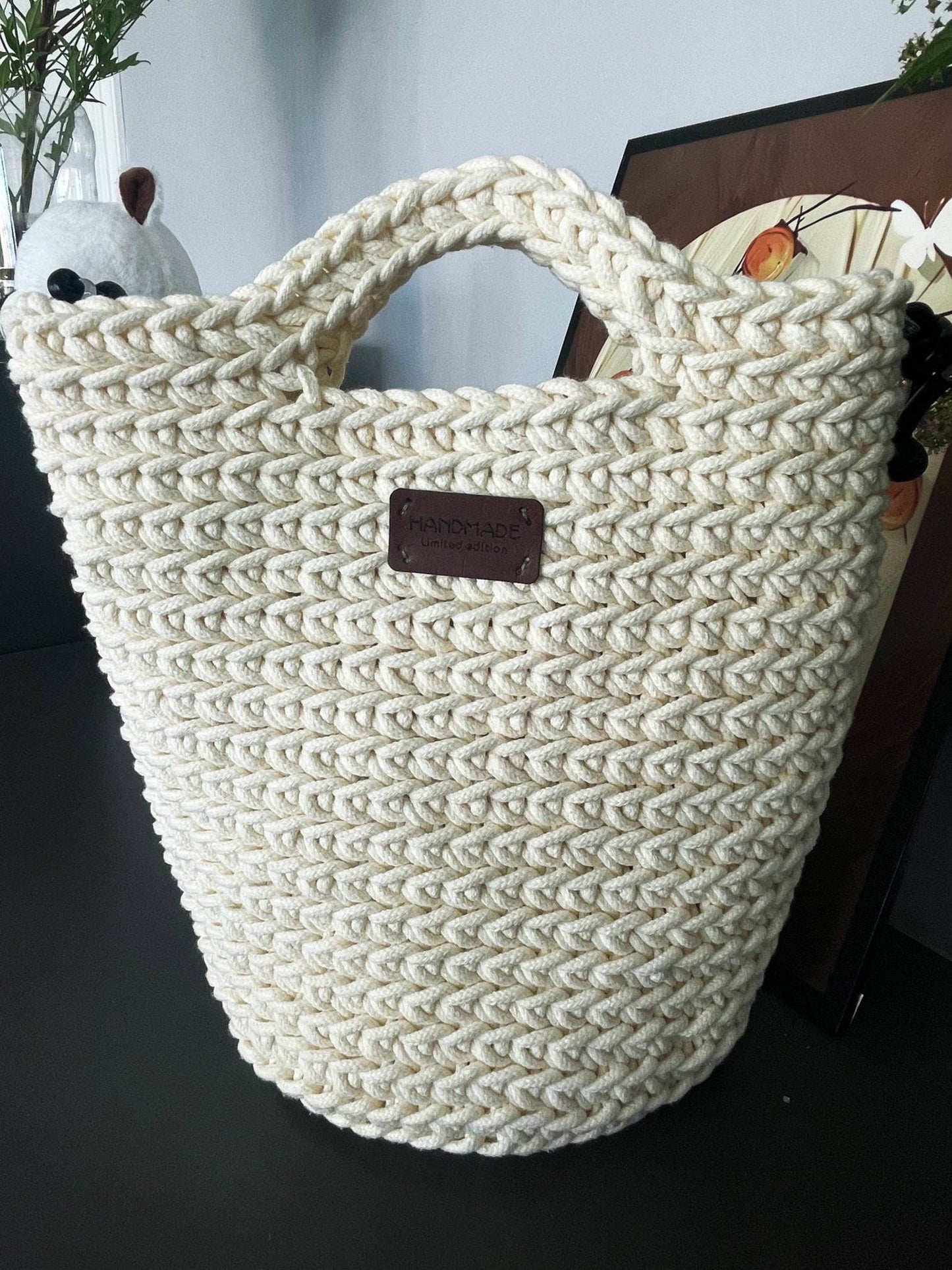 (PDF Pattern )Crochet Bucket Bag