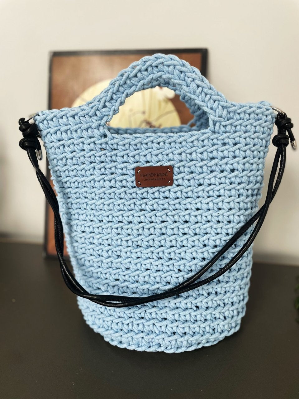 (PDF Pattern )Crochet Bucket Bag