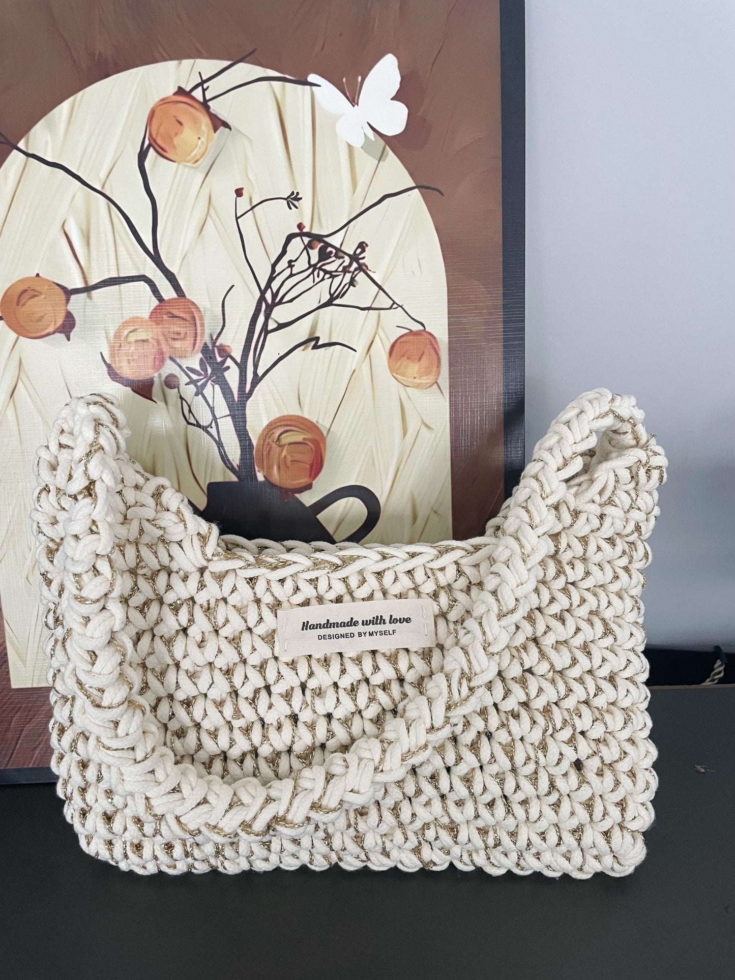 Digital PDF Pattern (Instant Download)– Crochet Shoulder Bag.